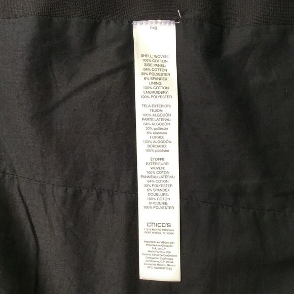 Chico's Jacket Paisley Embroidery Beaded Sequin Size S Petite Coachella Festival - Picture 13 of 16